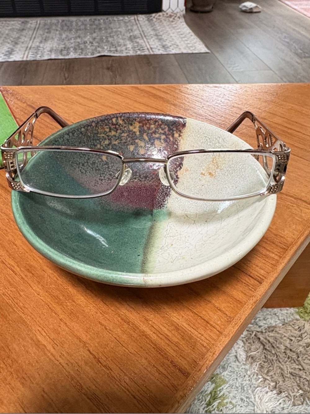 Roberto Cavalli Vintage Gold Metal Glass frames - Picture 5 of 14